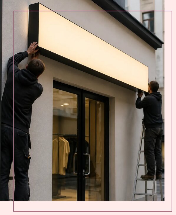Лайтбокс для магазина в Белорецке по цене от 18247 р. | Аванза-Блр